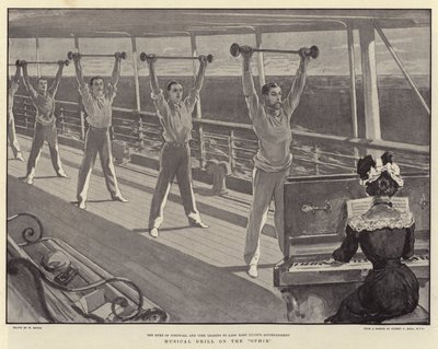 Musical Drill on the Ophir by William Small